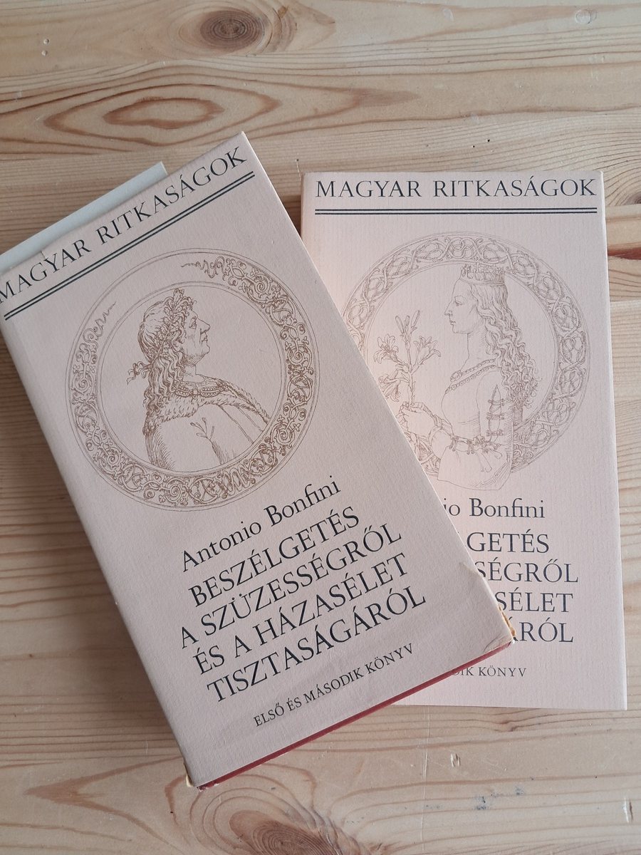 Beszélgetés a szüzességről és a házasélet tisztaságáról I. II. III. – Antonio Bonfini (borító)