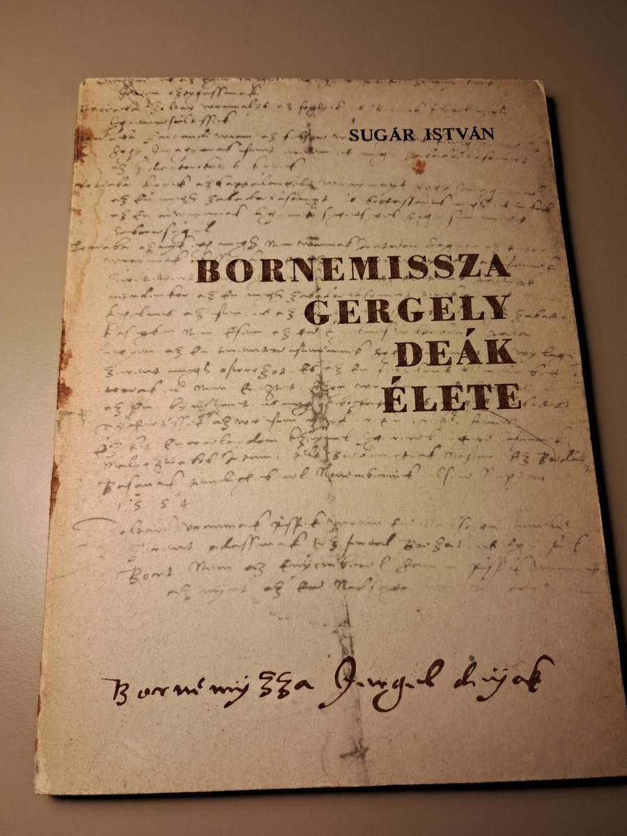 Bornemissza Gergely Deák Élete (borító)