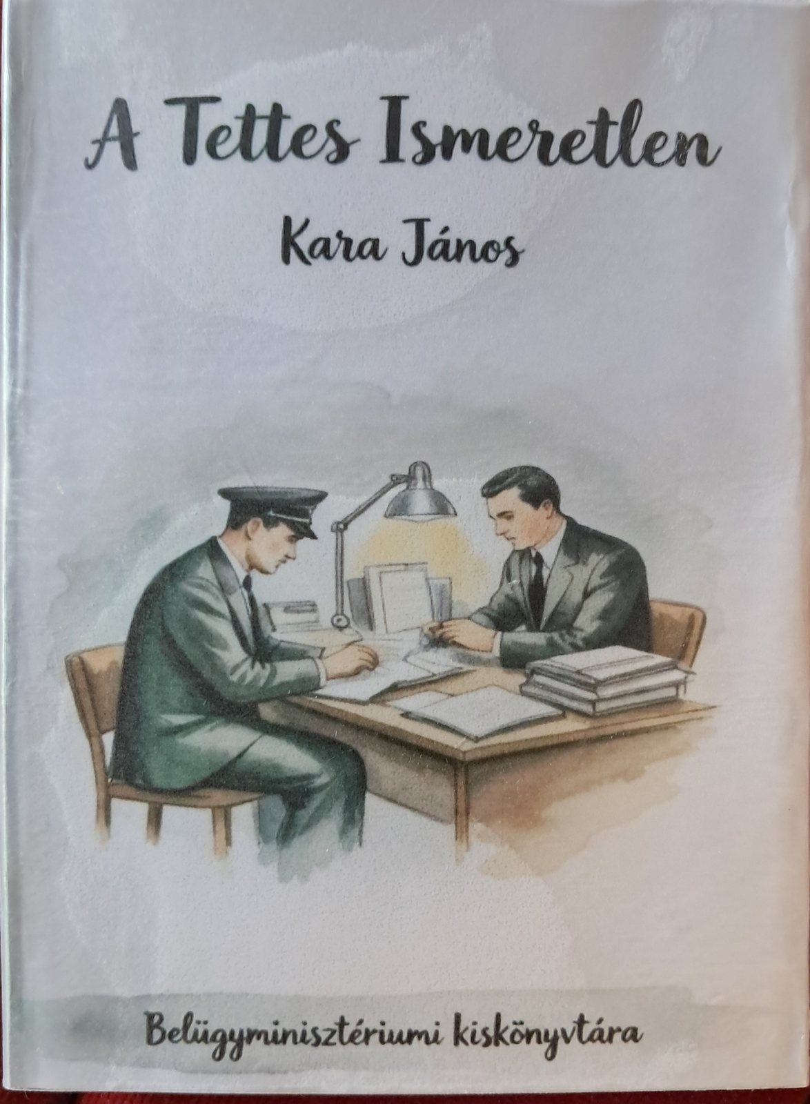 A Tettes Ismeretlen – Kara János (borító)