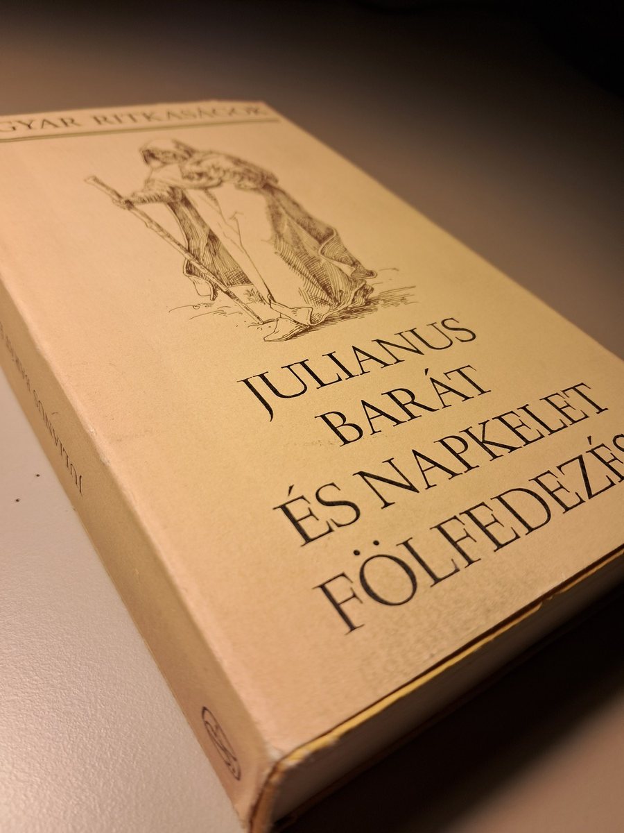 Julianus barát és napkelet felfedezése (borító)