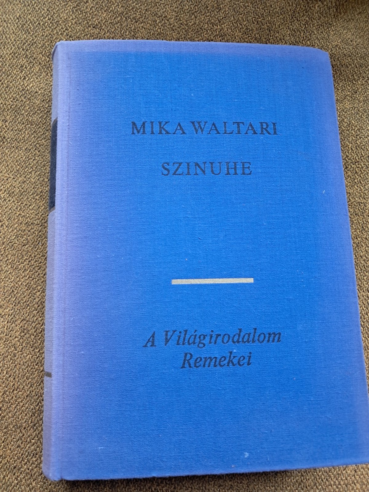 Szinuhe – Mika Waltari (borító)