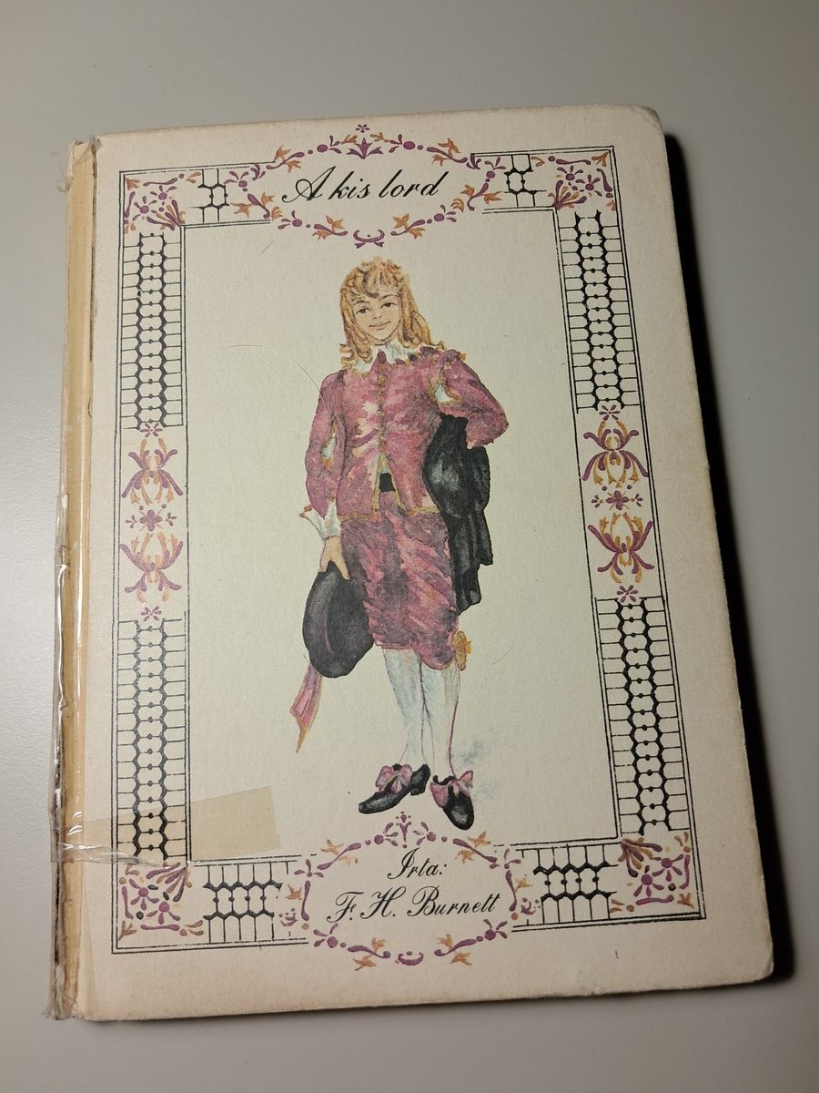 A kis lord – F. H. Burnett (borító)