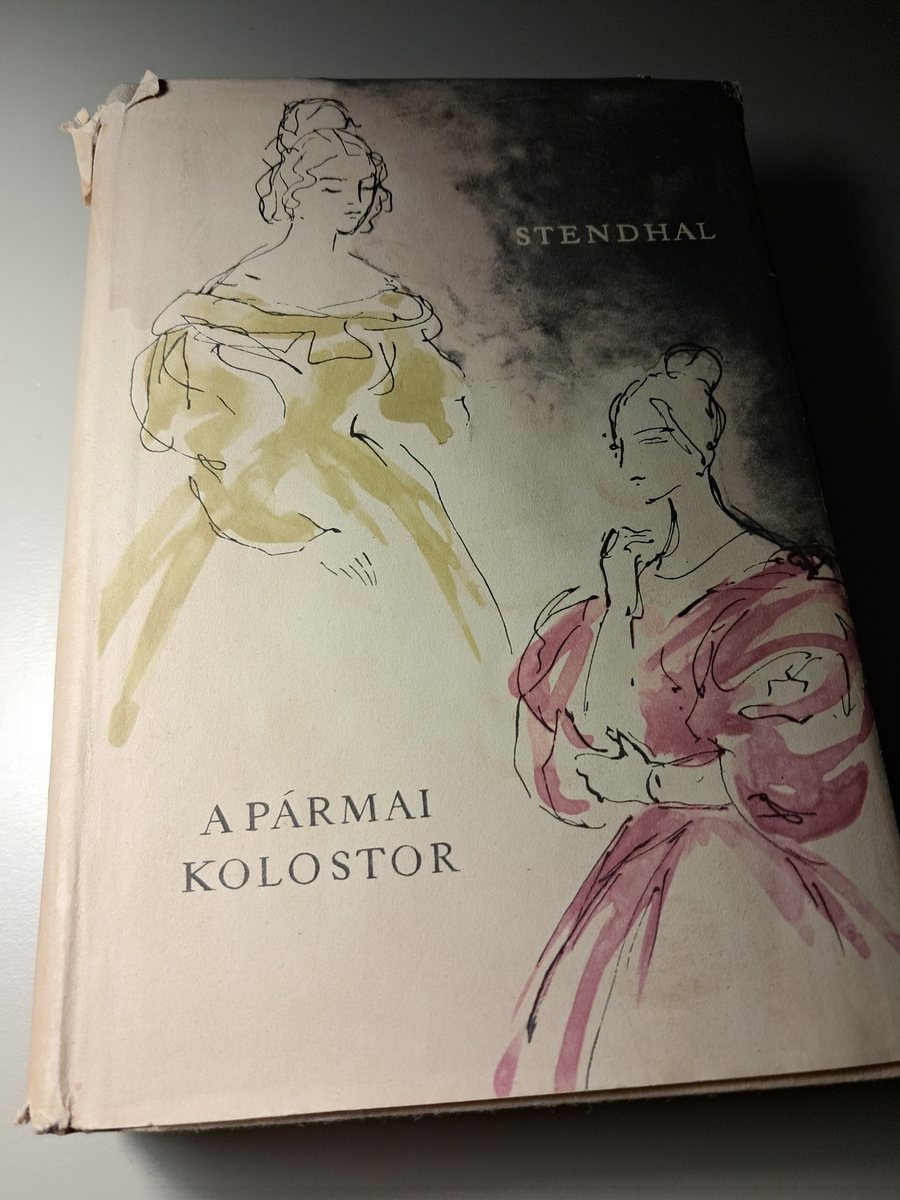A pármai Kolostor – Stendhal (borító)